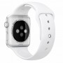 Силиконовый спортивный ремешок STR Sport Band для Apple Watch 49/42/44/45 mm (S/M) - White