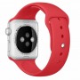 Силиконовый спортивный ремешок STR Sport Band для Apple Watch 49/42/44/45 mm (S/M) - White