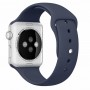 Силиконовый спортивный ремешок STR Sport Band для Apple Watch 49/42/44/45 mm (S/M) - White