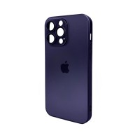 Чохол для смартфона AG Glass Matt Frame Color Logo for Apple iPhone 14 Pro Max Deep Purple (AGMattFrameiP14PMPurple)
