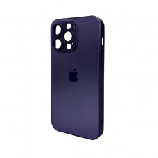 Чохол для смартфона AG Glass Matt Frame Color Logo for Apple iPhone 14 Pro Max Deep Purple (AGMattFrameiP14PMPurple)