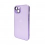 Чохол для смартфона AG Glass Matt Frame Color Logo for Apple iPhone 14 Light Purple (AGMattFrameiP14LPurple)