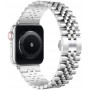 Металлический ремешок STR 5-Bead Rolex Metal Band for Apple Watch 49/42/44/45 mm - Black