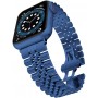 Металлический ремешок STR 5-Bead Rolex Metal Band for Apple Watch 49/42/44/45 mm - Black