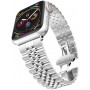 Металлический ремешок STR 5-Bead Rolex Metal Band for Apple Watch 49/42/44/45 mm - Black