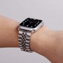 Металлический ремешок STR 5-Bead Rolex Metal Band for Apple Watch 49/42/44/45 mm - Black