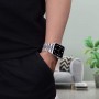 Металлический ремешок STR 5-Bead Rolex Metal Band for Apple Watch 49/42/44/45 mm - Black