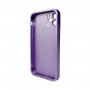 Чохол для смартфона AG Glass Matt Frame Color Logo for Apple iPhone 11 Light Purple (AGMattFrameiP11LPurple)