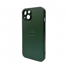 Чохол для смартфона AG Glass Matt Frame Color Logo for Apple iPhone 13 Cangling Green (AGMattFrameiP13Green)