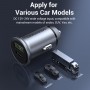 Автомобільний зарядний пристрій Vention Two-Port USB A+C(18/20) Car Charger Gray Mini Style Aluminium Alloy Type (FFBH0) (FFBH0)