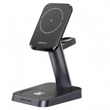 Бездротовий зарядний пристрій ACEFAST E3 desktop three-in-one wireless charging stand (AFE3)