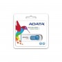 Flash A-DATA USB 2.0 C008 64Gb White/Blue (AC008-64G-RWE)