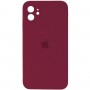 Чохол для смартфона Silicone Full Case AA Camera Protect for Apple iPhone 12 47,Plum (FullAAi12-47)