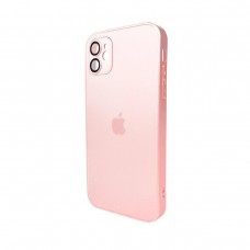 Чохол для смартфона AG Glass Matt Frame Color MagSafe Logo for Apple iPhone 11 Chanel Pink (AGMattFrameMGiP11Pink)