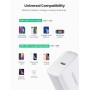 Зарядний пристрій UGREEN CD137 Fast Charging Power Adapter with PD 20W EU (White) (UGR-60450) (UGR-60450)