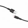 Кабель ACEFAST C2-02 USB to iP 2.4A, 1.2m, silicone, zinc connectors, Black (AFC2-02B)