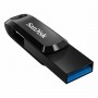 Flash SanDisk USB 3.1 Ultra Dual Go Type-C 32Gb (150 Mb/s) (SDDDC3-032G-G46)