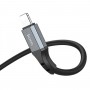 Кабель HOCO X92 Honest PD silicone charging data cable for iP(L=3M) Black (6931474788740)