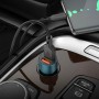 Автомобільний зарядний пристрій BOROFONE BZ19 Wisdom dual port car charger set(Type-C) Sapphire Blue (BZ19CSU)