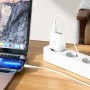 Мережевий зарядний пристрій HOCO C102A Fuerza QC3.0 four-port charger set(iP) 18W White (6931474777720)