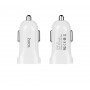 Автомобільний зарядний пристрій HOCO Z2 single-port car charger White (6957531039020)