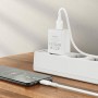 Мережевий зарядний пристрій BOROFONE BA74A Aspirer single port charger set(Micro) White (BA74AMW)