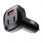 Автомобільний зарядний пристрій ACEFAST B3 66W(USB-C+USB-C+USB-A) three-port metal car charger (AFB3B)