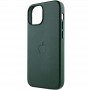 Шкіряний чохол Leather Case (AAA) with MagSafe для Apple iPhone 12 Pro Max (6.7