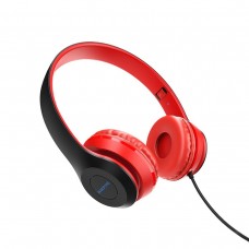 Навушники BOROFONE BO5 Star sound wired headphones Red (BO5R)