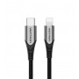 Кабель Vention USB 2.0 C to Lightning Cable 1M Gray Aluminum Alloy Type (TACHF) (TACHF)