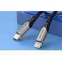 Кабель Vention USB 2.0 C to Lightning Cable 1M Gray Aluminum Alloy Type (TACHF) (TACHF)