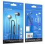 Навушники BOROFONE BM73 Platinum universal earphones with microphone Metal Gray (BM73MG)