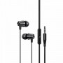 Навушники Usams EP-42 3.5mm In-ear Earphone 1.2m Black (SJ475HS01)