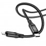 Кабель BOROFONE BX56 Delightful PD charging data cable for iP Black (BX56CLB)