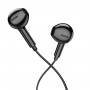 Навушники BOROFONE BM71 Light song universal earphones with mic Black (BM71B)