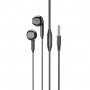 Навушники BOROFONE BM71 Light song universal earphones with mic Black (BM71B)