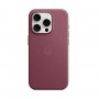 Чохол FineWoven Case with MagSafe Original for Apple iPhone 15 Pro (OEM) - Mulberry (ARM71984)