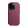 Чохол FineWoven Case with MagSafe Original for Apple iPhone 15 Pro (OEM) - Mulberry (ARM71984)