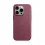 Чохол FineWoven Case with MagSafe Original for Apple iPhone 15 Pro (OEM) - Mulberry (ARM71984)