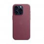 Чохол FineWoven Case with MagSafe Original for Apple iPhone 15 Pro (OEM) - Mulberry (ARM71984)