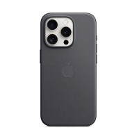 Чохол FineWoven Case with MagSafe Original for Apple iPhone 15 Pro (OEM) - Black (ARM71982)