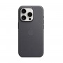 Чохол FineWoven Case with MagSafe Original for Apple iPhone 15 Pro (OEM) - Black (ARM71982)