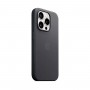 Чохол FineWoven Case with MagSafe Original for Apple iPhone 15 Pro (OEM) - Black (ARM71982)