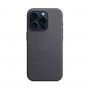 Чохол FineWoven Case with MagSafe Original for Apple iPhone 15 Pro (OEM) - Black (ARM71982)