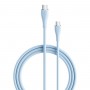 Кабель Vention USB 2.0 C Male to C Male 5A Cable 1M Light Blue Silicone Type (TAWSF) (TAWSF)