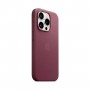 Чохол FineWoven Case with MagSafe Original for Apple iPhone 15 Pro Max (OEM) - Mulberry (ARM71989)