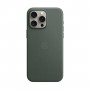 Чохол FineWoven Case with MagSafe Original for Apple iPhone 15 Pro Max (OEM) - Evergreen (ARM71988)