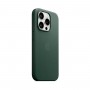 Чохол FineWoven Case with MagSafe Original for Apple iPhone 15 Pro Max (OEM) - Evergreen (ARM71988)