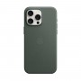 Чохол FineWoven Case with MagSafe Original for Apple iPhone 15 Pro Max (OEM) - Evergreen (ARM71988)