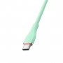 Кабель Vention USB 2.0 C Male to C Male 5A Cable 2M Light Green Silicone Type (TAWGH) (TAWGH)